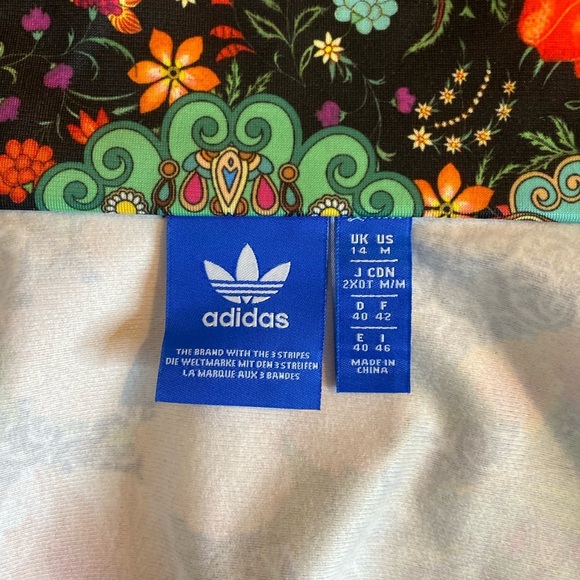 Adidas x Farm Rio Jardín Agartha Jacket Floral Size Medium - Picture 7 of 8